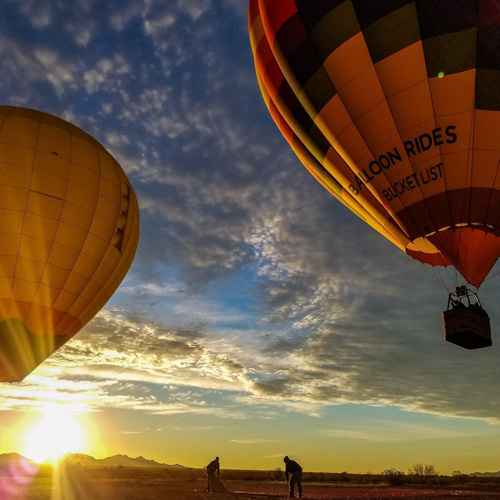 Hot Air Balloon Rides-flights in Phoenix, Scottsdale and Glendale Arizona